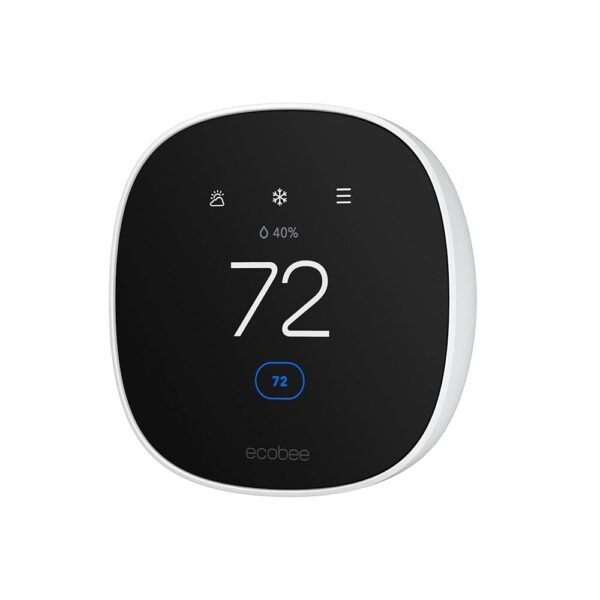 New 2025 ecobee Smart Thermostat Essential - Energy Star Certified programmable Wi-Fi Thermostat - Works with Siri, Alexa, and Google Assistant