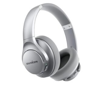 Soundcore Anker Life Q20 Hybrid Active Noise Cancelling Headphones, Wireless Over Ear Bluetooth Headphones, 70H Playtime, Hi-Res Audio, Deep Bass, Memory Foam Ear Cups, Travel,...