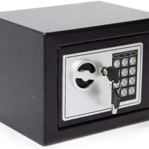 CDC⑧ 6.6L DIGITAL STEEL SAFE ELECTRONIC SECURITY HOME OFFICE MONEY CASH SAFETY BOX 2 KEYS