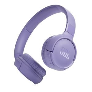 JBL Tune 520 BT Wireless On-Ear Headphones with JBL Pure Bass Sound, Bluetooth 5.3, Hands-Free Calls and 57-Hour Battery Life, Purple